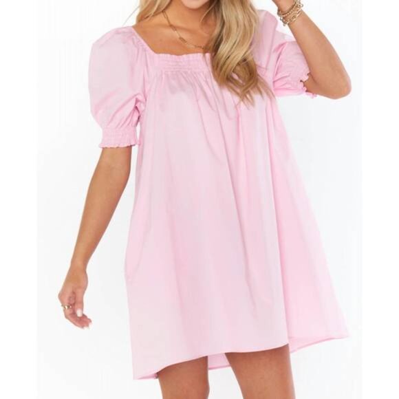 Show Me Your MuMu Dresses & Skirts - Show Me Your Mumu Annalynne Mini Dress Pockets Shift Pink Size XL EUC]